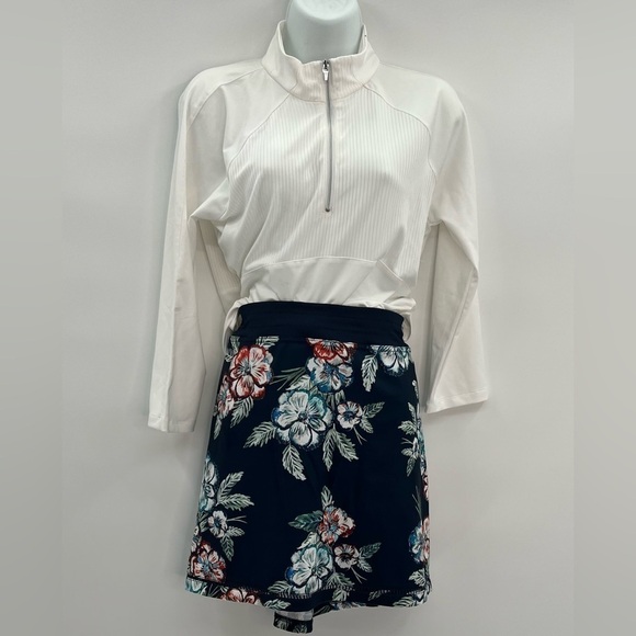 Chico's Zenergy Long Sleeve Rib Activewear Sz 0 (Small) - Picture 2 of 5